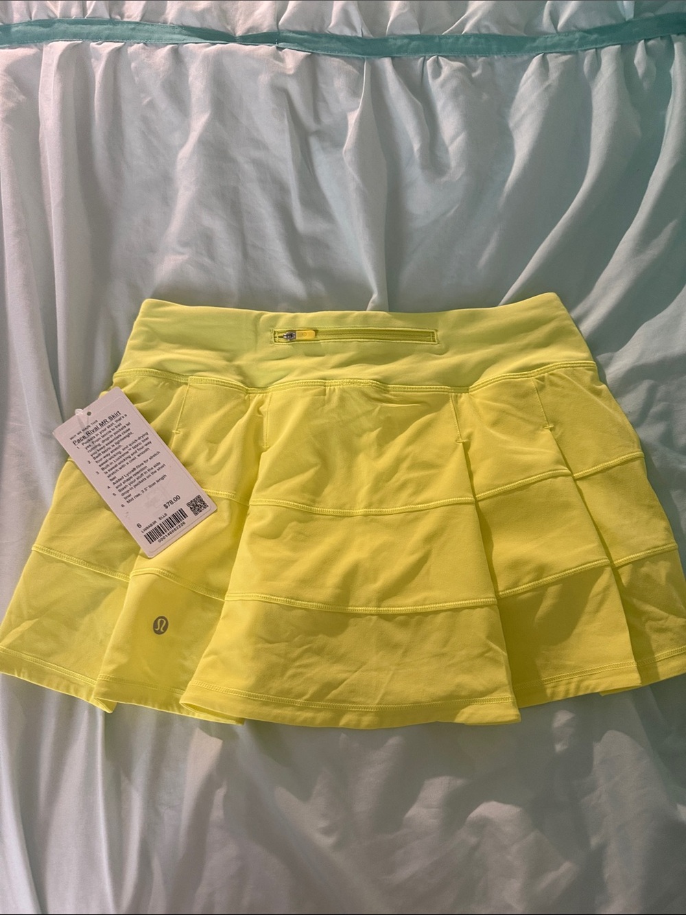 lululemon athletica Neon Yellow Circle Skirt